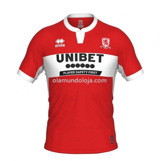 Camisola Middlesbrough Equipamento Primeiro 2022-2023 Manga Corta
